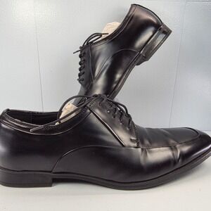 Calvin Klein Men's Black Lace Up Dress Formal Oxford Shoes‎ Hester 34F0576